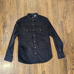 NWT New J Crew Blue Courderoy Button Down